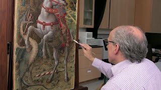 Conserving Crivelli's Saint George Slaying the Dragon