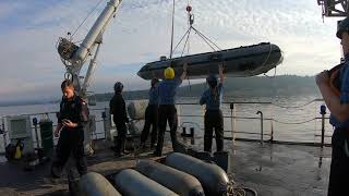 Sea Cadet Seamanship deployment onboard PCT Orca 55 MOB training