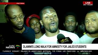 Dlamini's long walk for amnesty for jailed students