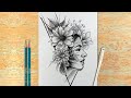 How to Draw Pencil Sketch for Beginners step by step | Creative Drawing Ideas | #63