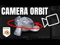 How to - Orbit & Rotate Your Camera Around an Object : Blender 4.5