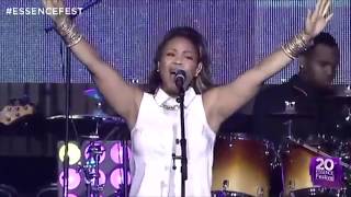 Erica Campbell Performs \