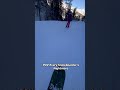 snowboarder s struggles shuffling up the mountain 🏔️❄️ snowboarding skiing snow switzerland