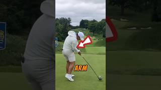 Should Trail arm be Straight at Impact? 😳🤔 #golf #golfswing #golfcoach