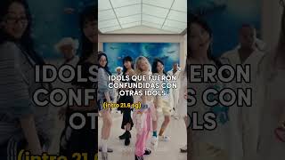 Idols que fueron confundidas con otras idols #apoyo #kpopgrupo #foryou #kpopnoticias #kpop #ive