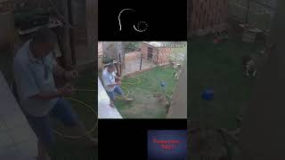 Man Tries to Burn Ant Nest... Ends Up Blowing Up His Garden! 💥#Fail #Explosion #FunnyFail #EpicFail