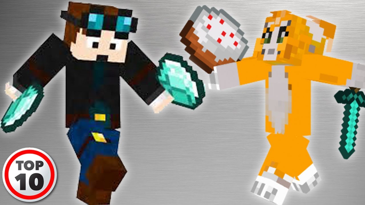 Top 10 Greatest Minecraft YouTube Channels - YouTube