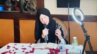 Fabulous recitation of the Quran by new Muslim revert-convert, Ms Jennifer Grout