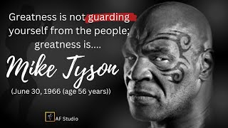 Mike Tyson Wisdom Words Of Life | Motivational Quotes || AF Studio #miketyson #motivational #quotes