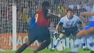 Patrick Kluivert was a strong and skillful striker