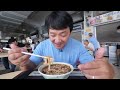 biggest chirashi sushi bowl hougang hainanese hawker center food tour in singapore