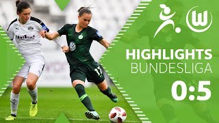 Drei Tore in Vier Minuten | SGS Essen - VfL Wolfsburg Frauen 0:5 | Highlights