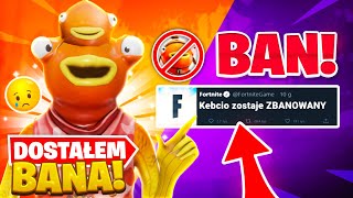 Dostałem BANA w FORTNITE... (Przesadziłem z TROLOWANIEM)