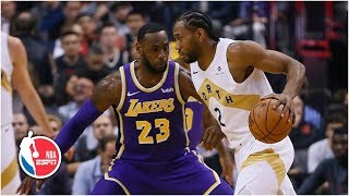 Kawhi Leonard, LeBron James battle in Toronto | Lakers vs. Raptors | NBA Highlights