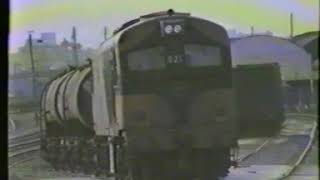 Irish Rail scenes in North Wall \u0026 Howth Junction circa 1988/89