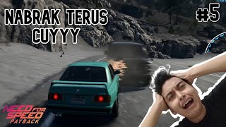 AKU STRESS SAMA EVENT DRIFT INI!!!! | NEED FOR SPEED PAYBACK | PART 5