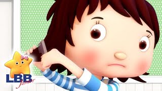Getting A Haircut | Little Baby Bum Junior | Cartoons and Kids Songs | Songs for Kids | Moonbug TV