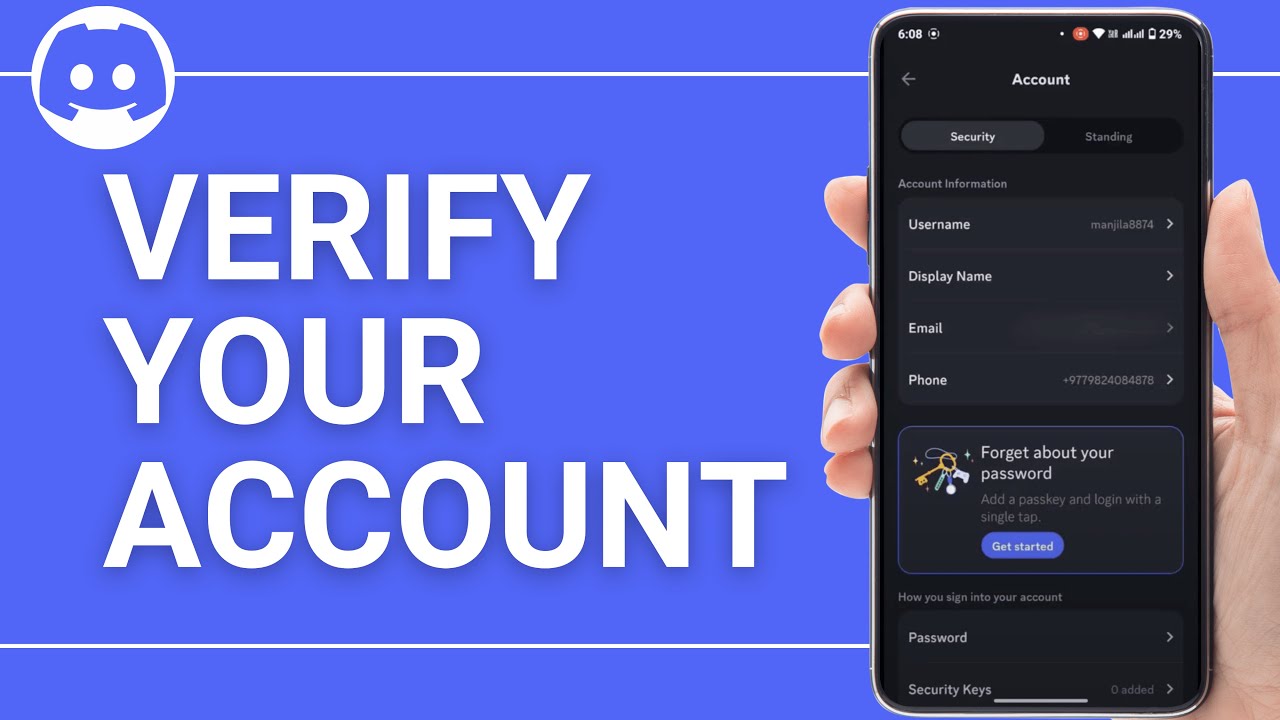 How To Verify Your Discord Account Easy Youtube