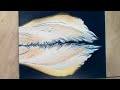 archangel amazing wing pour fluid art acrylic pouring tutorial