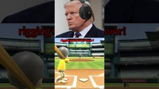 Joe throws a fake splitter ⚾💀 #presidentsplay #aipresidents #aivoice #baseball