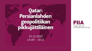 Qatar – Persianlahden geopolitiikan pikkujättiläinen