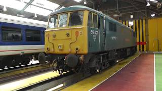 (HD) A look round Willesden TMD featuring lots of Class 86/87’s - 26/5/13