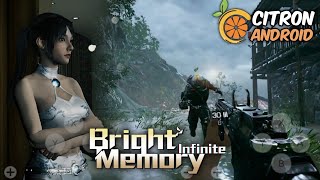 Bright Memory Infinite on Android Citron Gameplay Test Snapdragon 8s Gen 3 Settings Offline