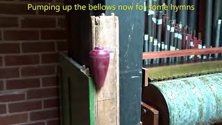 Early 19thC Church Barrel Organ After Restoration