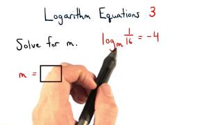 Logarithm Equations Practice 3 - Visualizing Algebra