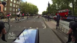 More cyclists at Oval than all other road users combined