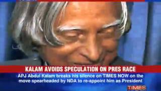 2012-04-26 Kalam avoids Pres race question - News Exclusives - TIMESNOW.tv
