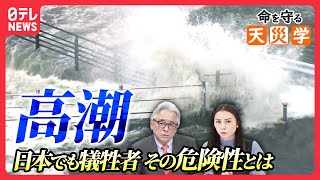 【命を守る天災学】日本で過去には5000人以上の死者も  高潮の危険性とは＜高潮1＞