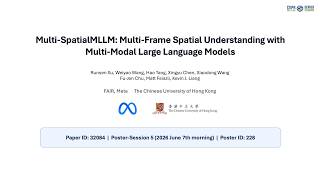Multi-SpatialMLLM: Multi-Frame Spatial Understanding with Multi-Modal Large Language Models