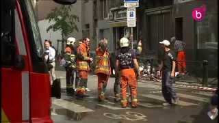 Impressionnant incendie à Molenbeek : 14 blessés