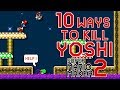 10 Creative and Funny Ways to Kill Yoshi in Super Mario Maker 2