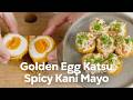 RESEP TELUR GORENG KATSU WITH SPICY KANI MAYONNAISE ! COCOK UNTUK SNACK !