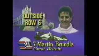 Australian Formula One Grand Prix In Adelaide - 1989 - Full Race