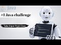 #1 I challenged my friend to make a Java program that takes user input!