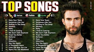 Top 100 Songs 2024 - Maroon 5, Ed Sheeran, Selena Gomez, Adele, The Weeknd, Dua Lipa