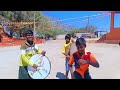 harapanahalli little local boys thamate beats and annamma dance | Mr allrounder17 | #public #dance