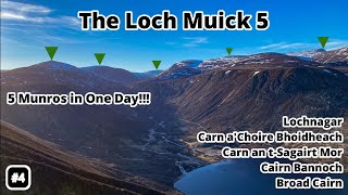 5 Munros In One Day (Loch Muick Munros)