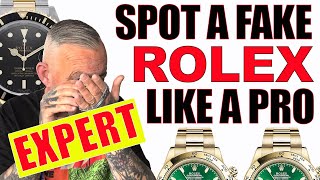 How to spot a fake Rolex