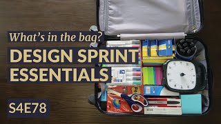 Design Sprint essential supplies: What's in the bag | #RELABLIFE ep.78