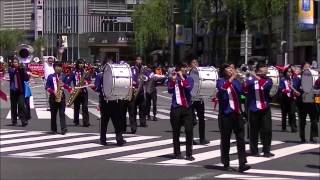 修徳高校吹奏楽部（第九回銀座柳まつり　銀座ゴールデンパレード）