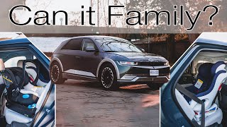 Can it Family? How well does Clek Child seats fit in the Hyundai Ioniq 5