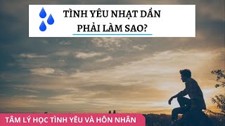 Tình yêu nhạt dần, phải làm sao? I Tư vấn tâm lý - Kỳ 15