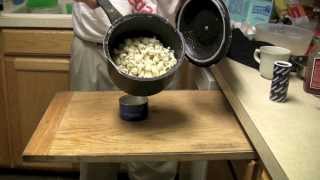 Solite ultralight backpacking stove cooking eggs and popcorn - Utah Biodiesel Supply