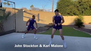 John Stockton \u0026 Karl Malone Be Like...