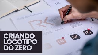 Criando projeto de logotipo do zero // Logo Monograma