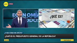 ¿Qué es el Presupuesto General de la República?